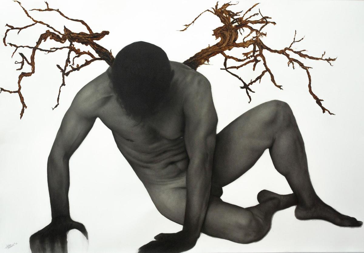 Una de las obras de la exposición 'Cidium'.