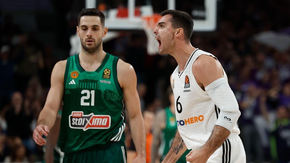 Alberto Abalde firmó un gran tercer cuarto ante Panathinaikos