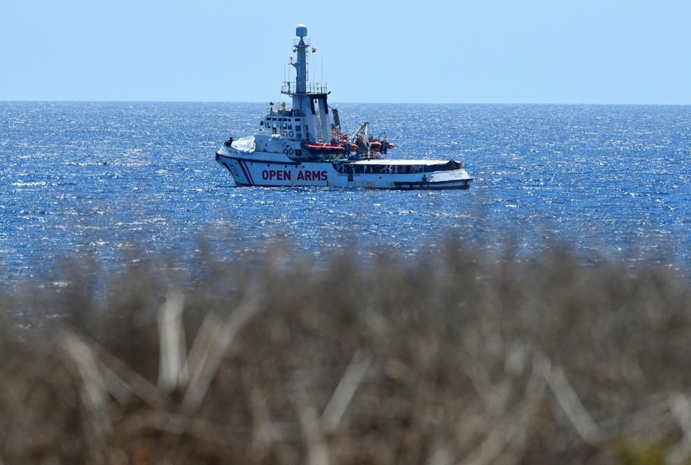 Esta es la situación de los migrantes del Open Arms