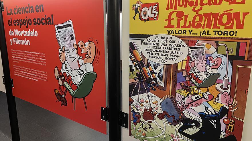 La disparatada ciencia de Mortadelo y Filemón llega a los sevillanos en una muestra homenaje