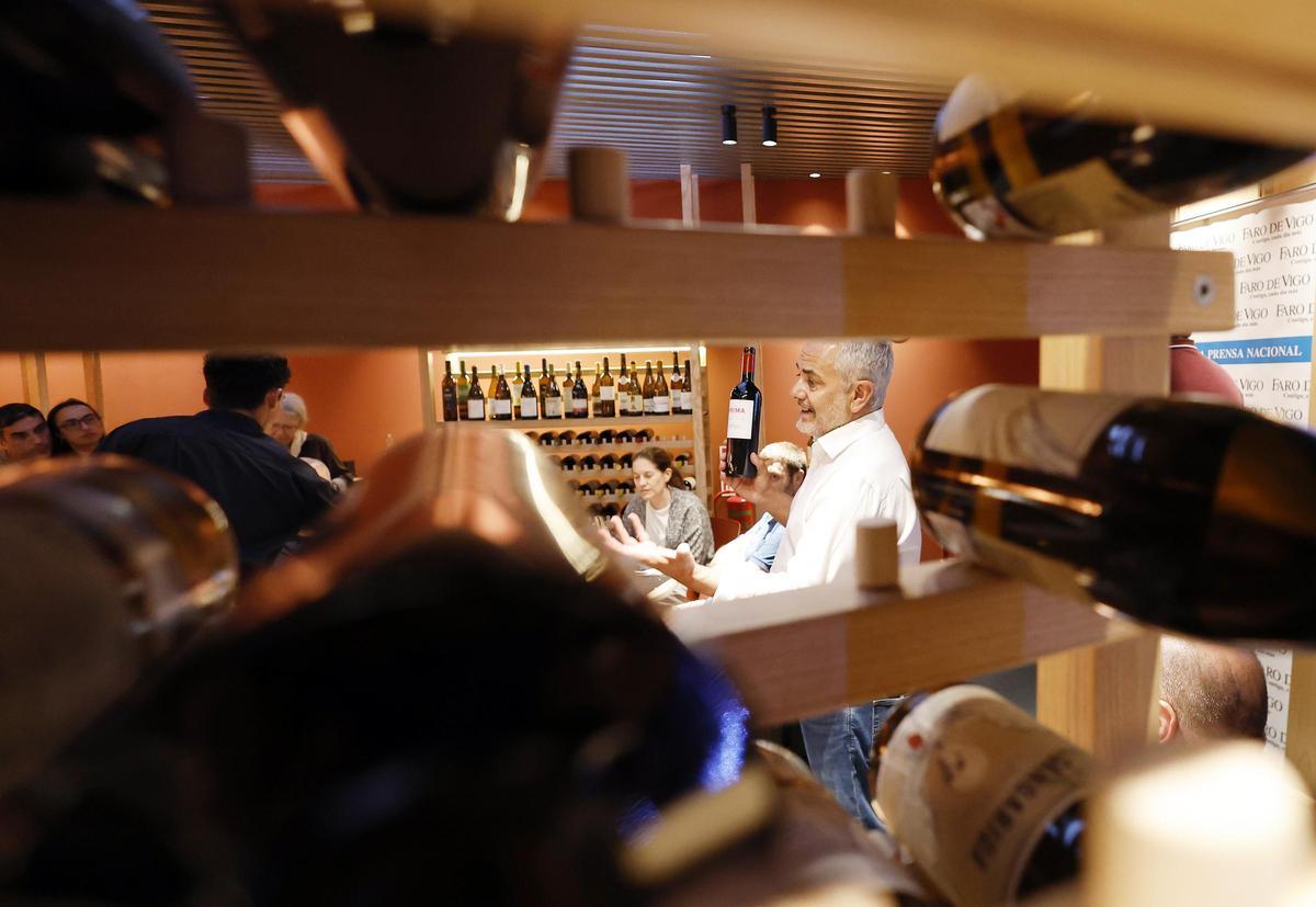 Cata maridaje en vinoteca Topos.