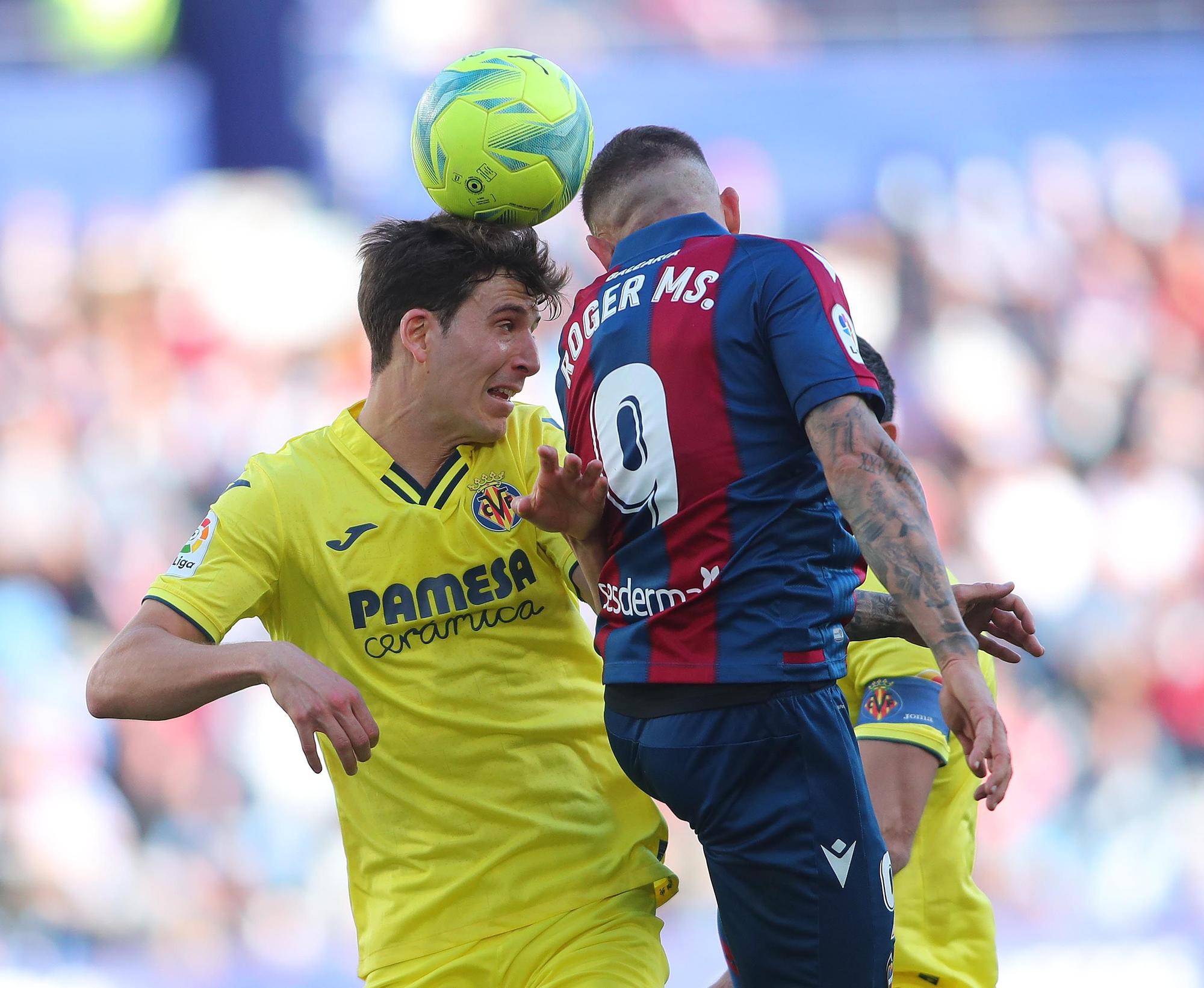 Las imágenes de la victoria del Levante frente al Villarreal en el Ciutat de València