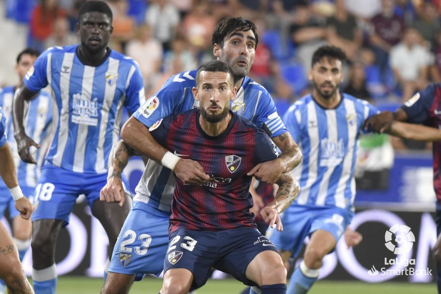 SD Huesca - Málaga CF, en imágenes