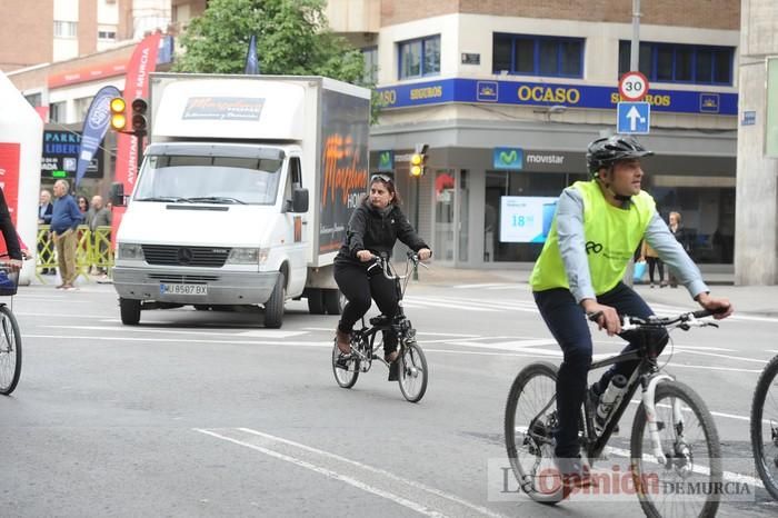 Marcha en bici en Murcia