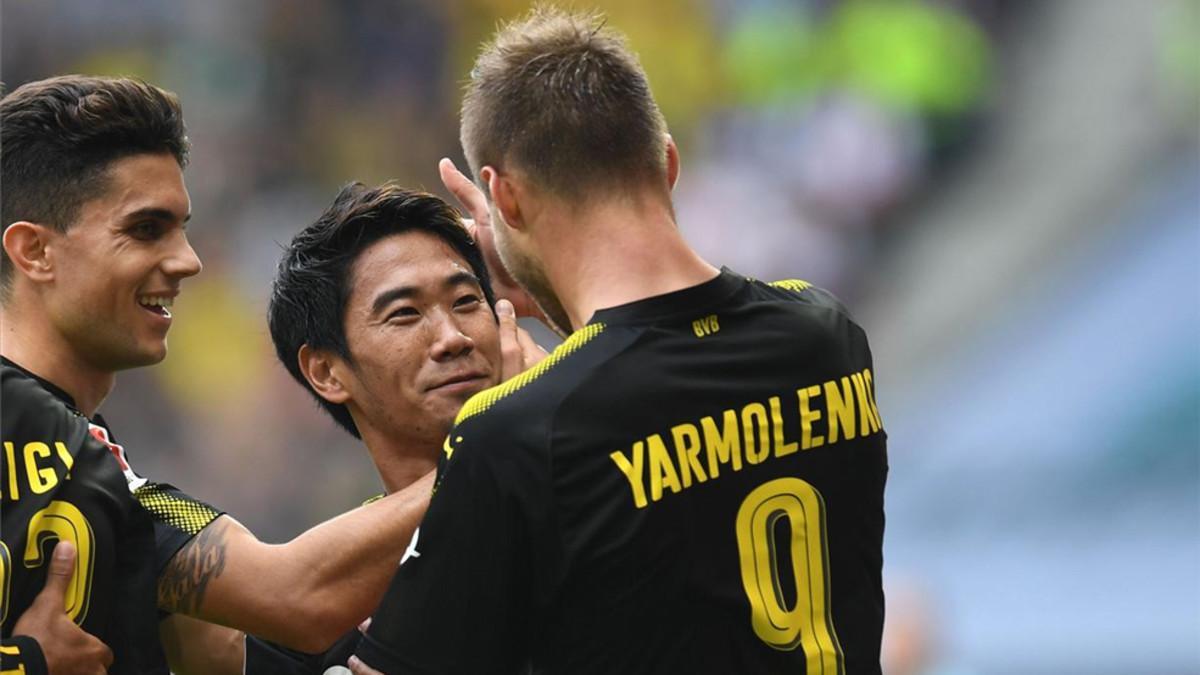 Yarmolenko y Kagawa decidieron el triunfo del Dortmund