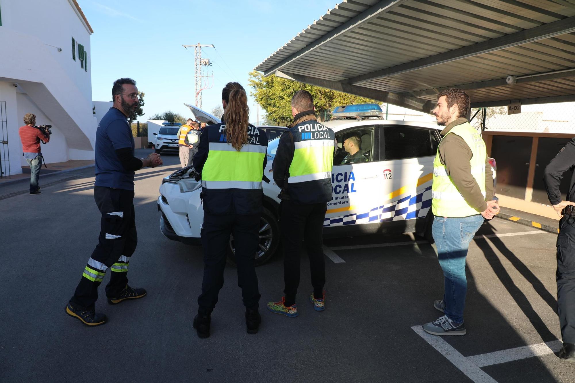 Salvar vidas en coches eléctricos en Formentera