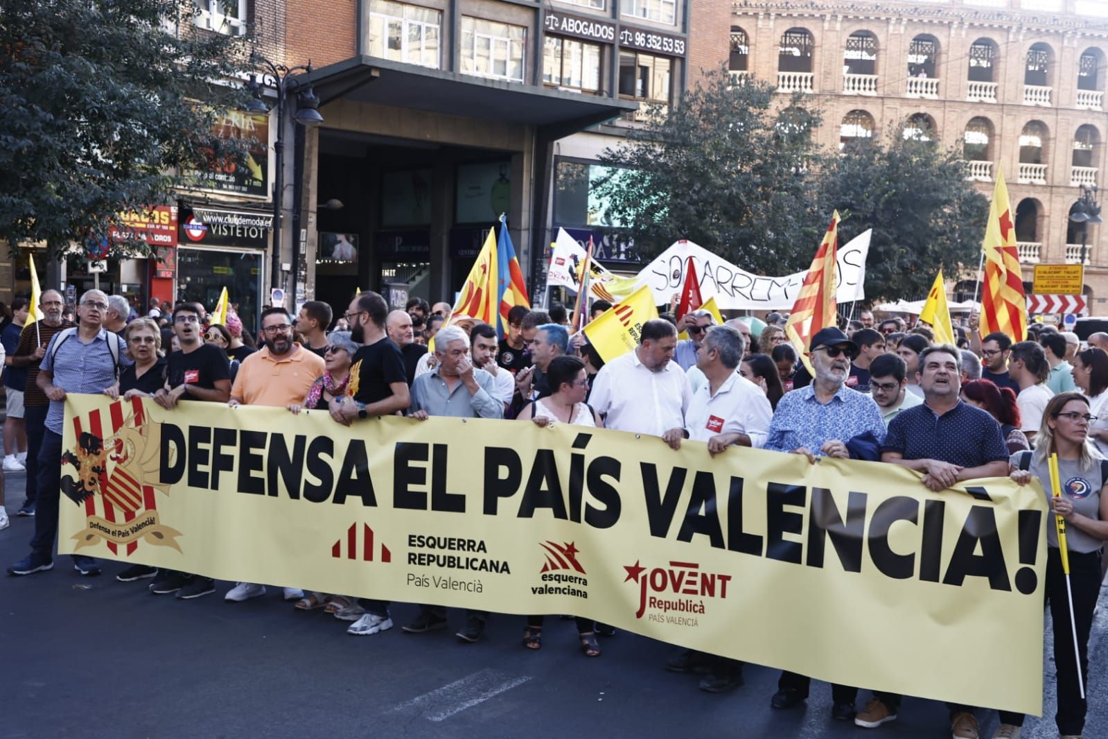 Todas las fotografías de la manifestación del 9 d'Octubre en València