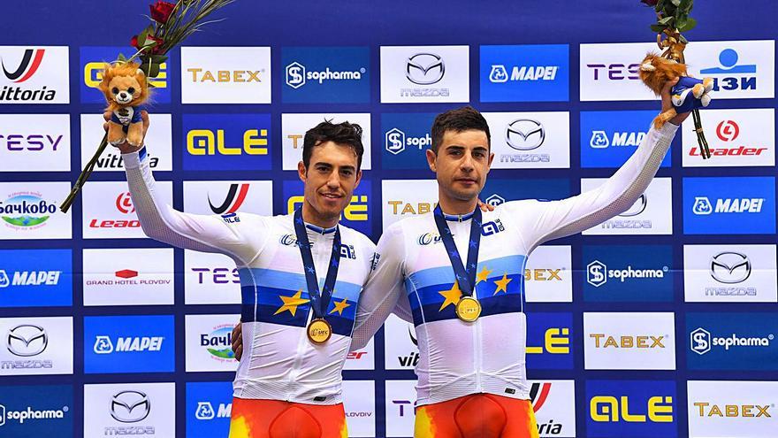 Mora también se hace con la medalla de oro en Madison