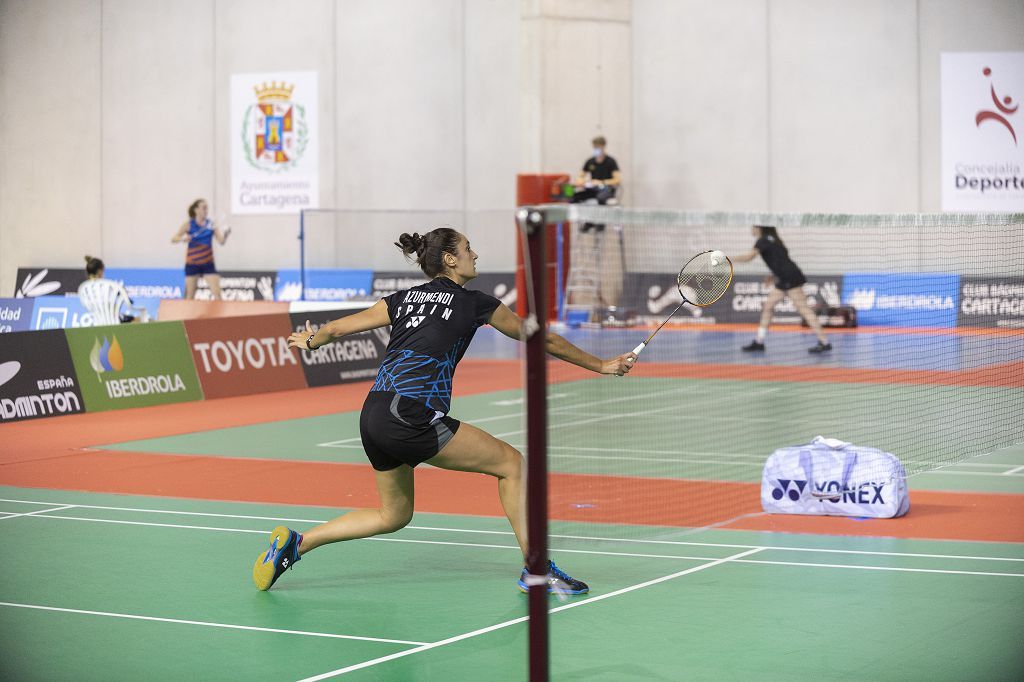 Campeonato de España de Bádminton en el Palacio de los Deportes de Murcia