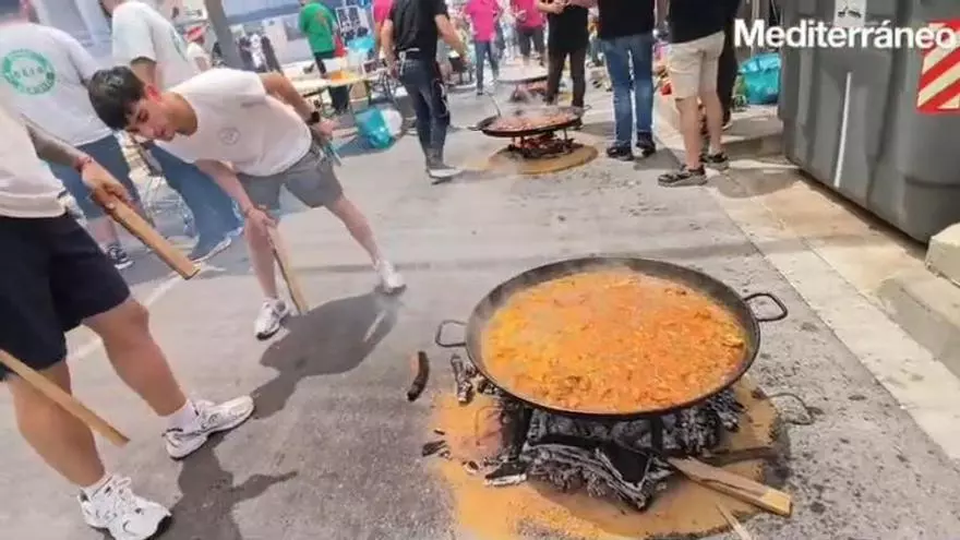 Paellas de Vila-real en las fiestas patronales de Sant Pasqual