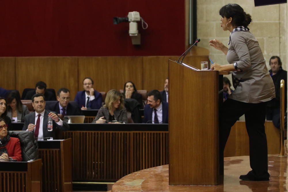 Segunda sesión del pleno de investidura de Juanma Moreno