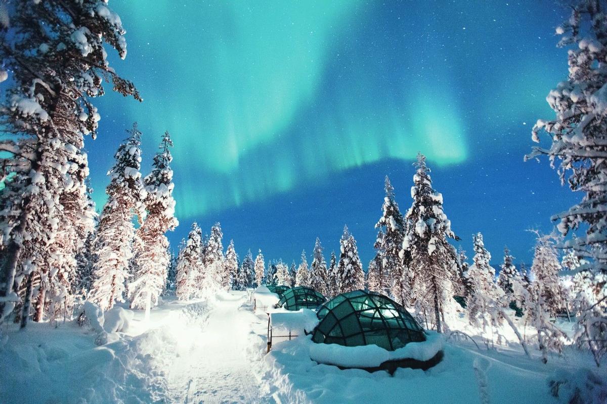 Kakslauttanen Arctic Resort (Saariselkä, Finlandia)