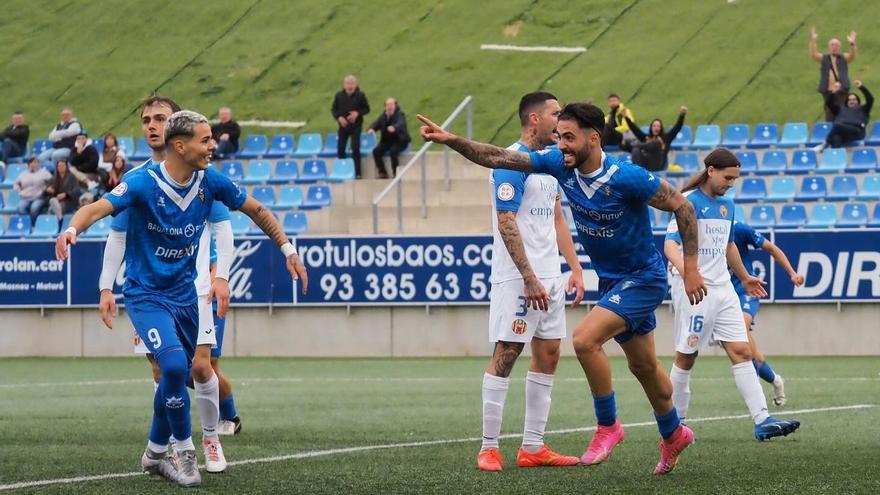 L&#039;Escala, frenat i sense play-off a Badalona (1-0)