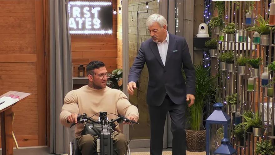 La historia de superación que conmovió a Carlos Sobera en &#039;First Dates&#039;: &quot;Eres un ejemplo&quot;