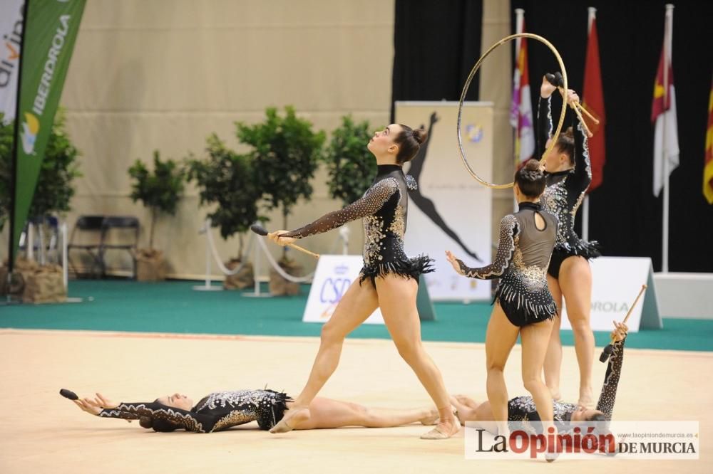 Campeonato de Gimnasia Rítmica: entrega de trofeos del sábado por la noche