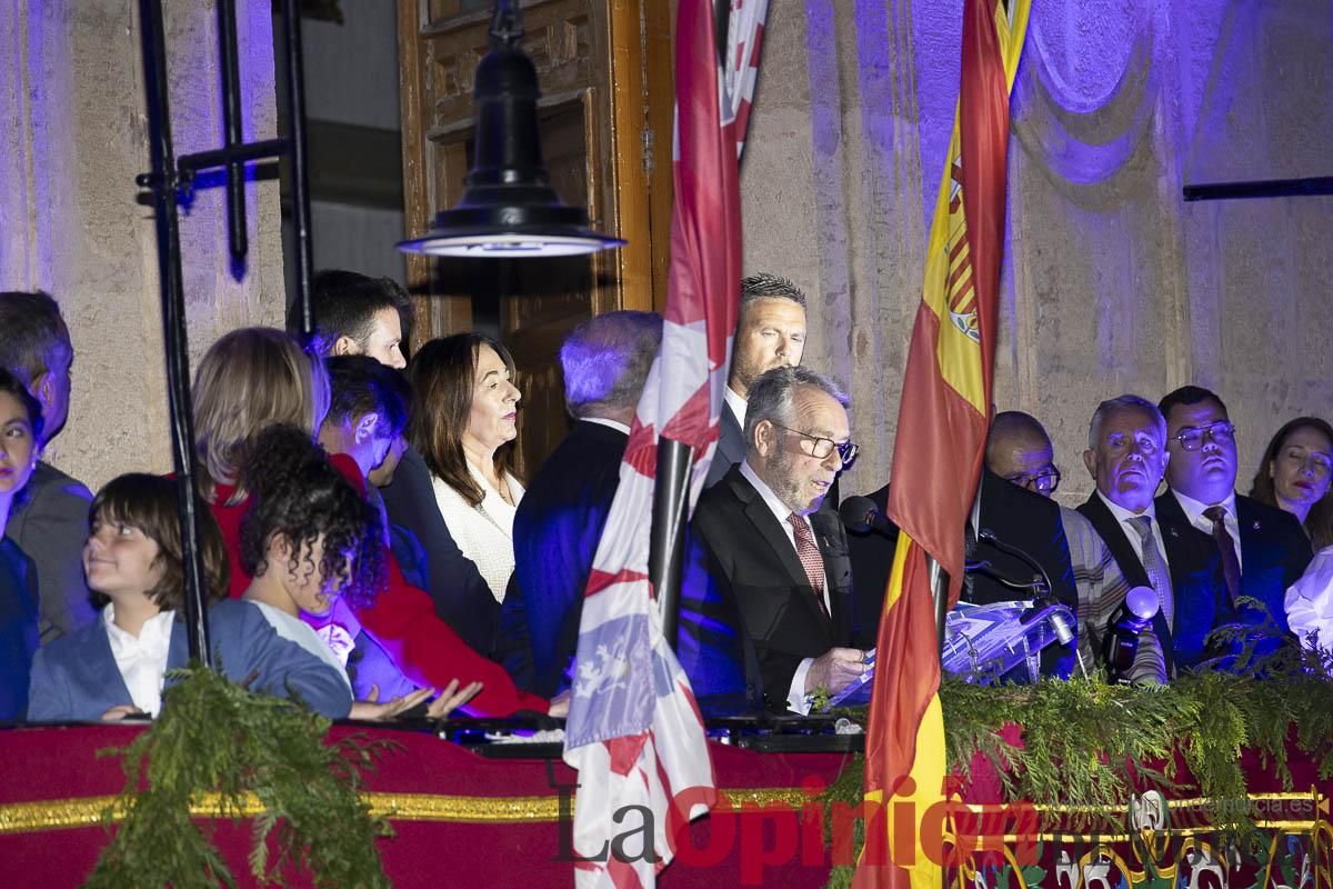 Pregón de Fiestas en Caravaca