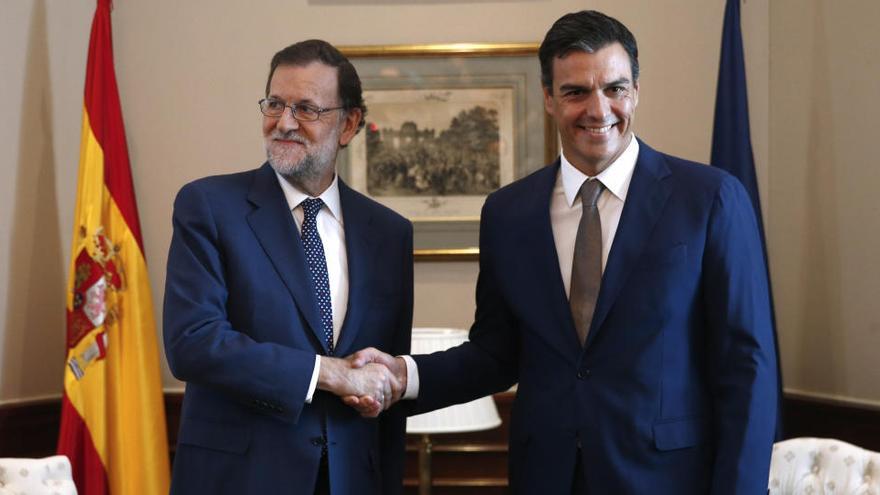 Sánchez, després de la trobada amb Rajoy: «Era una reunió perfectament prescindible»