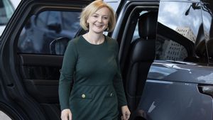 La primera ministra británica, Liz Truss.