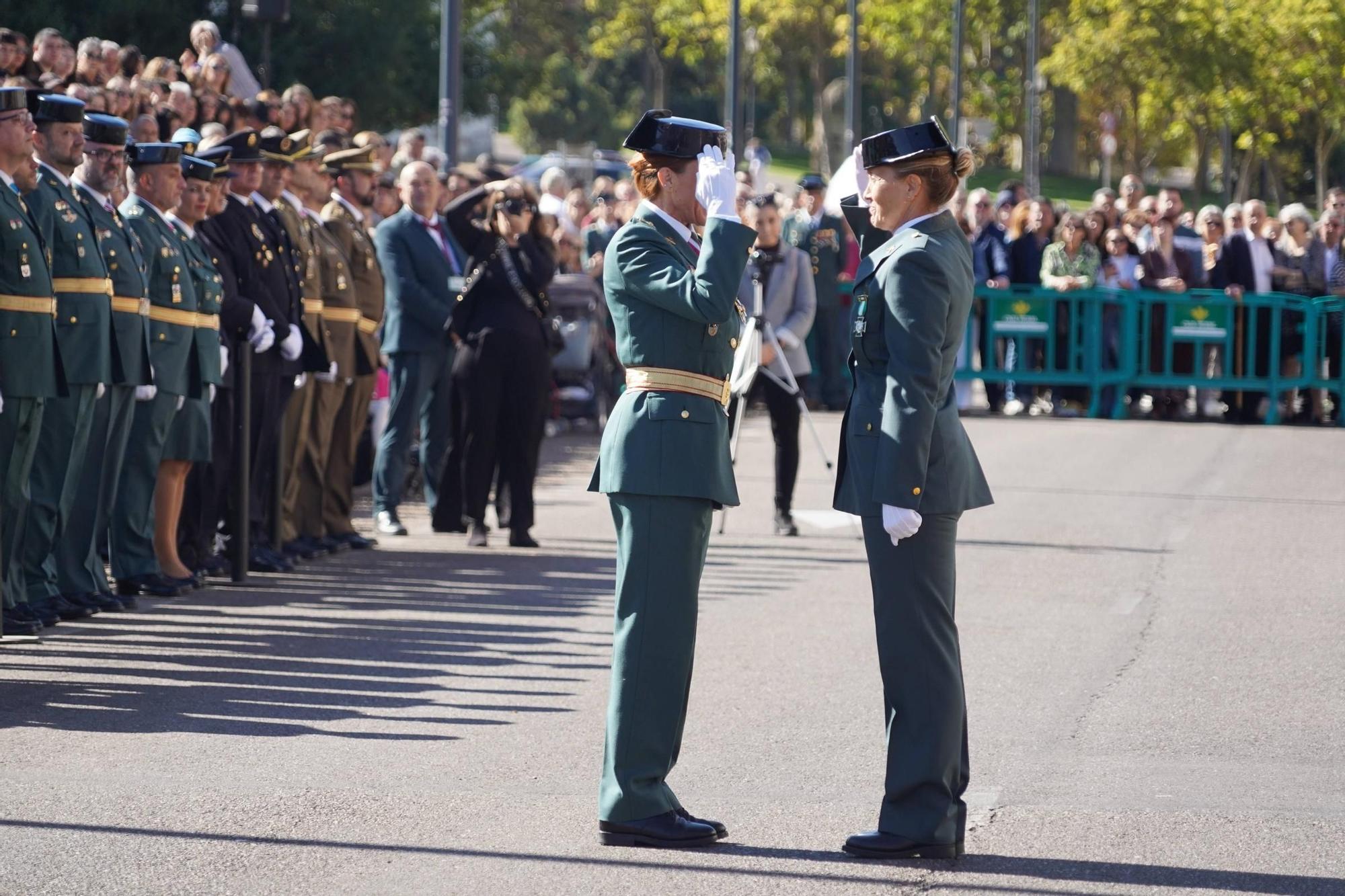 La Guardia Civil de Zamora honra a su patrona la Virgen del Pilar