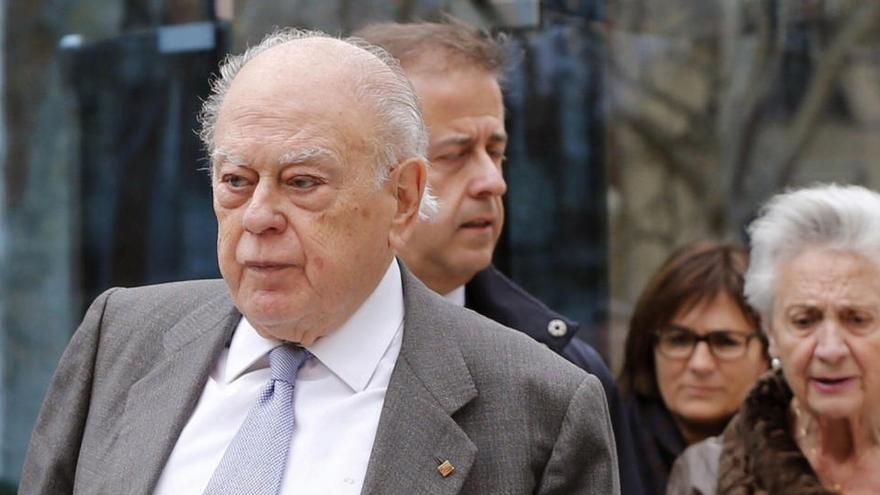 El expresident de la Generalitat Jordi Pujol y su esposa, Marta Ferrusola.