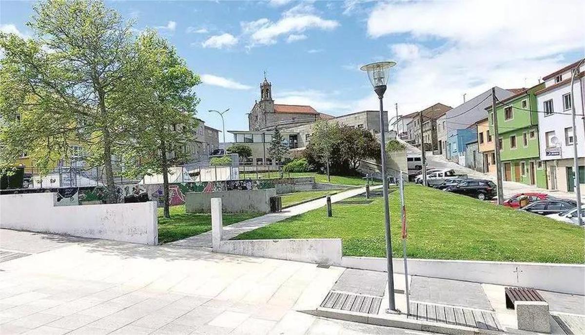 Imagen actual del espacio en el que se ubicaba la alameda y donde se recuperará, en el marco del proyecto del nuevo centro médico.