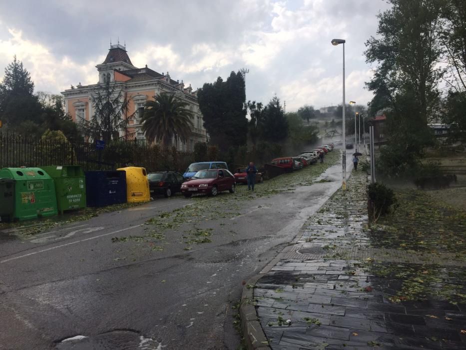 Granizada en Grado