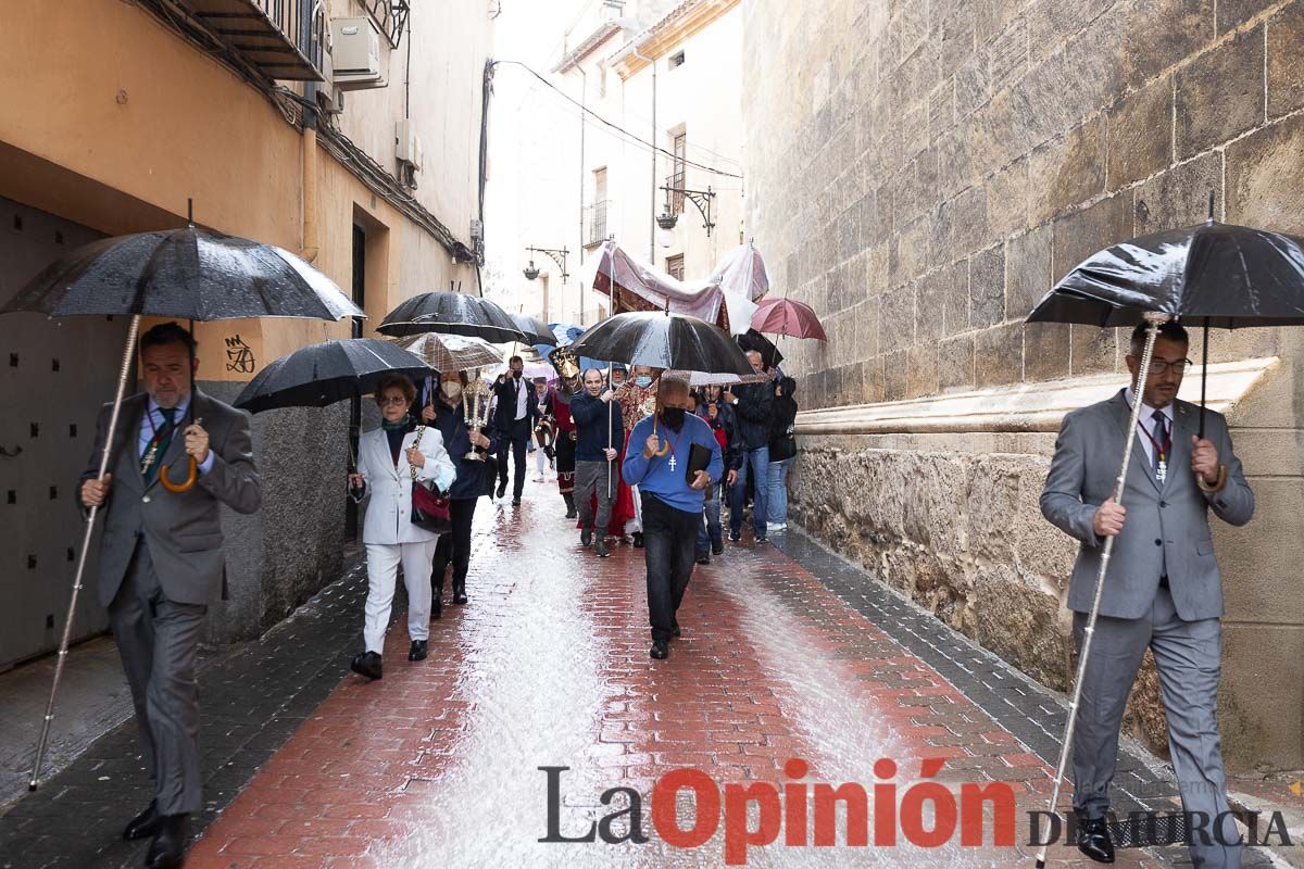 Cruz de impedidos en las Fiestas de Caravaca