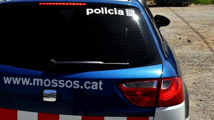 Un vehicle dels Mossos d&#039;Esquadra