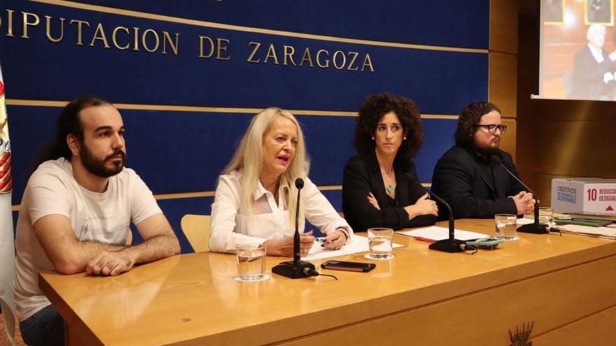 Presentación de la cinta dedicada al músico nacido en Alagón. | SERVICIO ESPECIAL
