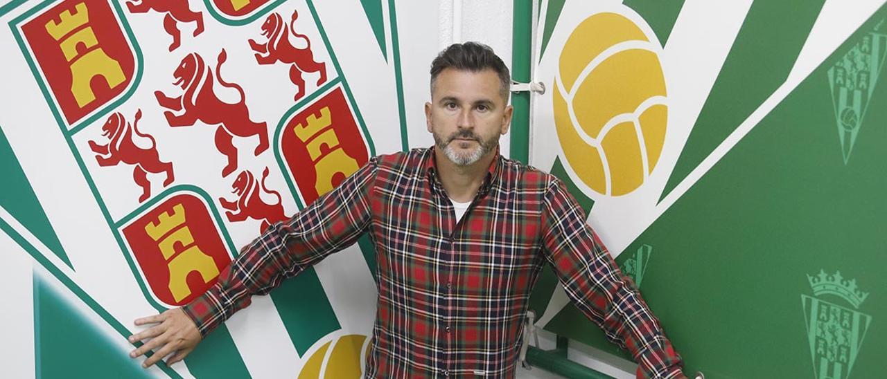 Iván Ania, entrenador del Córdoba CF