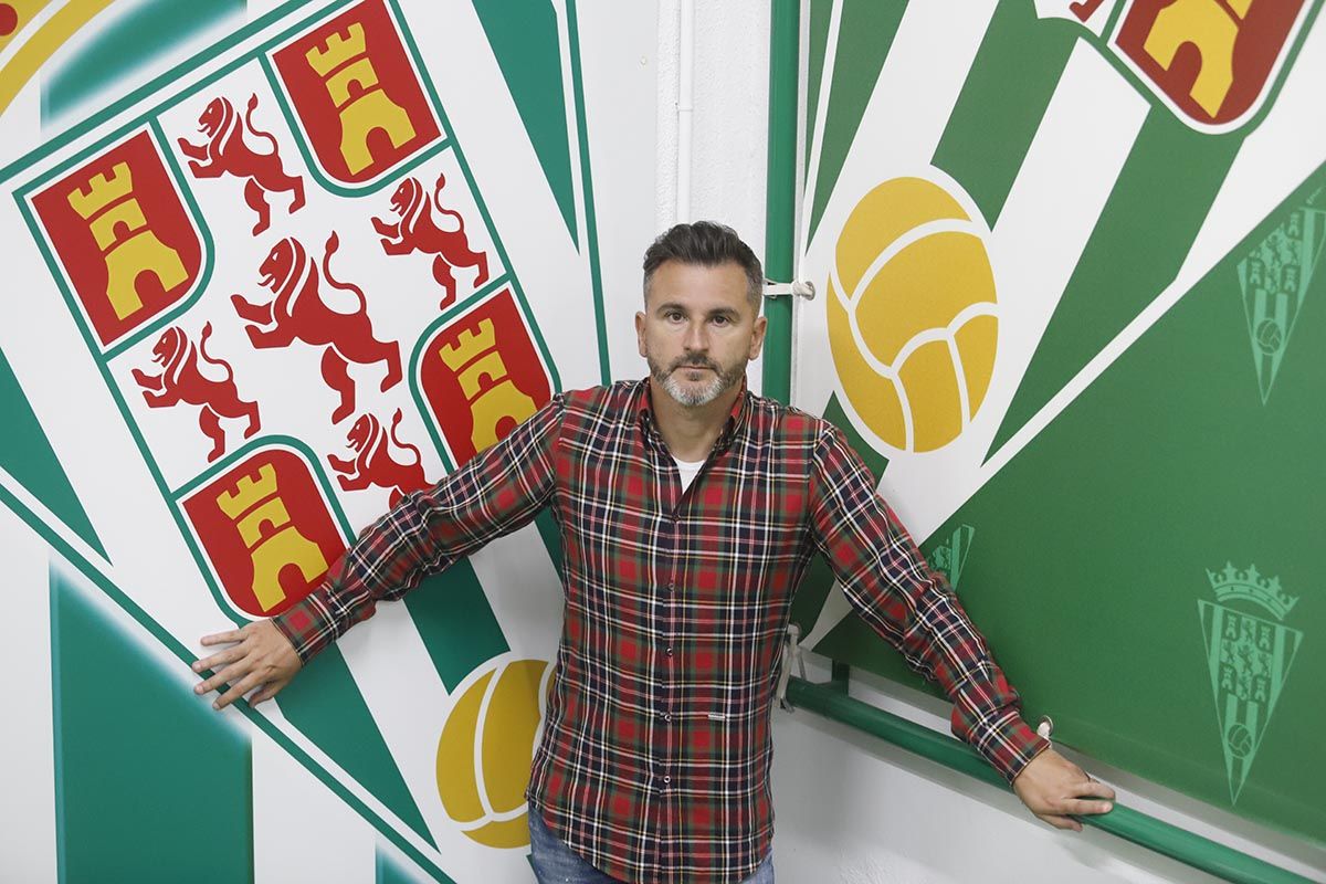 Iván Ania, entrenador del Córdoba CF