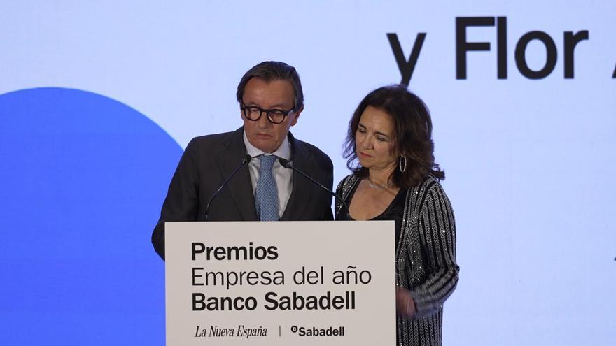 Premios Empresa del Año Banco Sabadell: Alfredo Suárez y Flor Álvarez (Lloriana), premio Empresarios del año