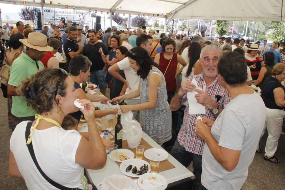 La fiesta gastronómica en honor al producto estrella de Moaña también quiso ser un homenaje a la figura de la mujer