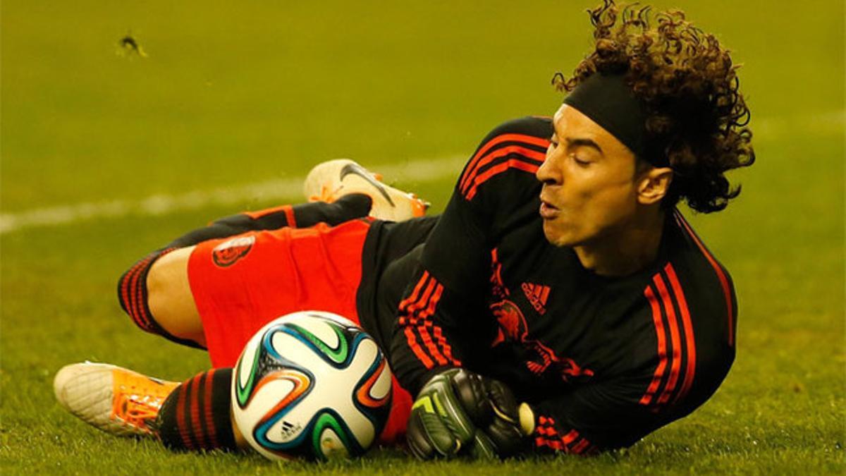 Ochoa, durante el pasado Mundial de Brasil.