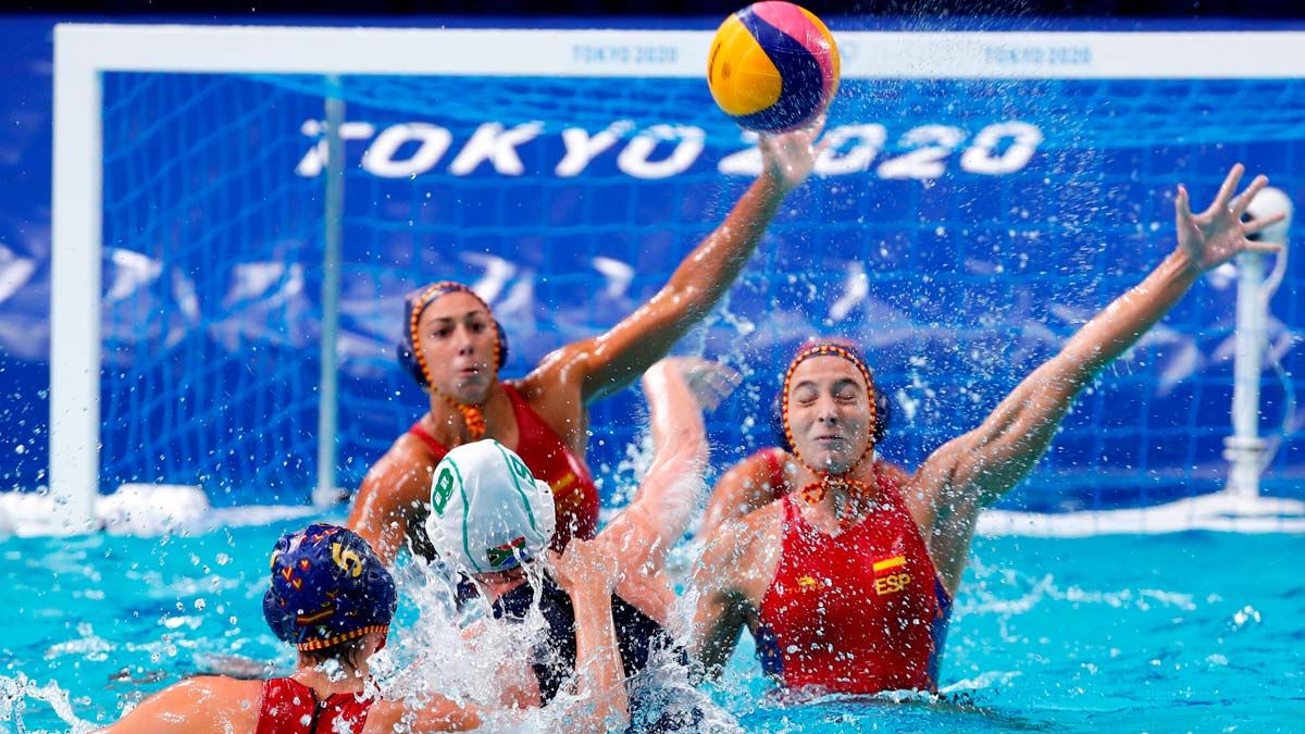 España - Canadá de waterpolo femenino en Tokio 2020