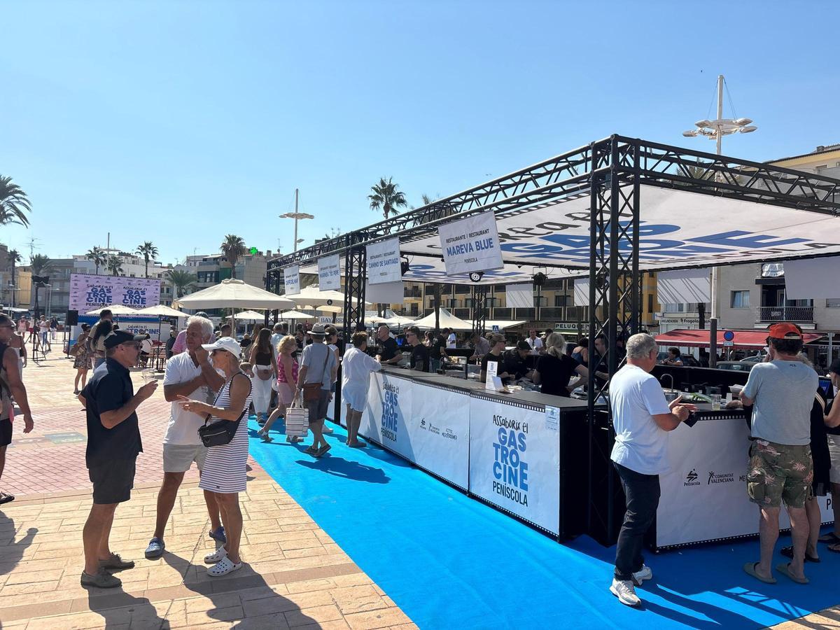 Galería de fotos de la feria de Gastrocine en Peñíscola