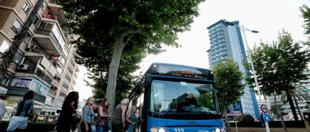 Benidorm reclama al Consell asumir el transporte urbano