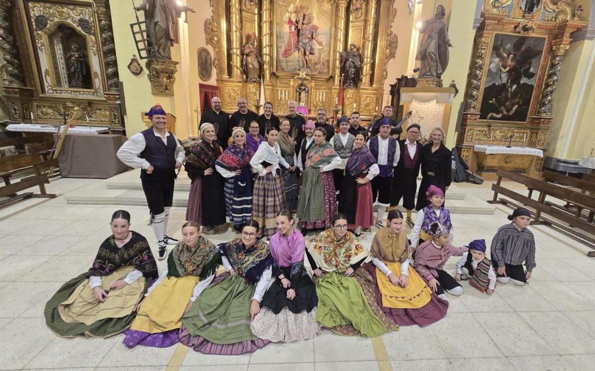 Los villancicos aragoneses fueron los protagonistas. | SERVICIO ESPECIAL