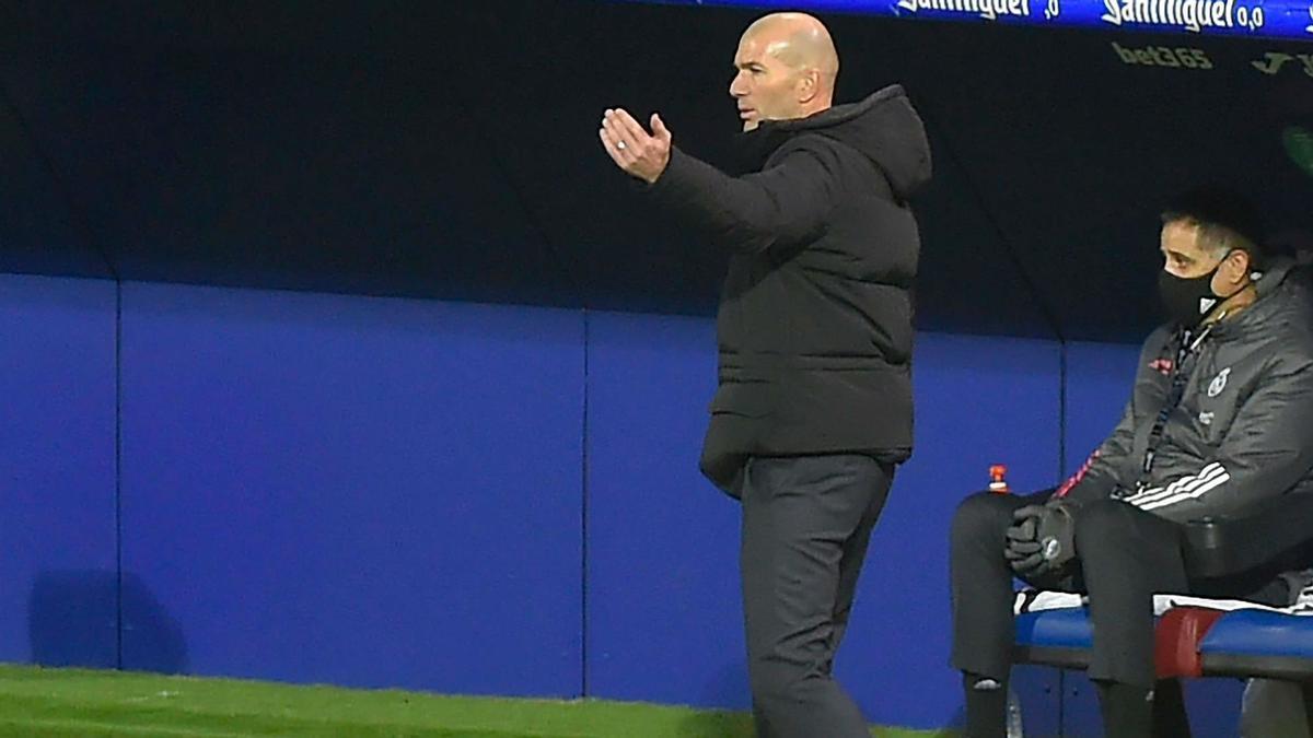 Zidane: ''Siempre me dices lo mismo tú, es que sufrimos. Normal que sufrimos"