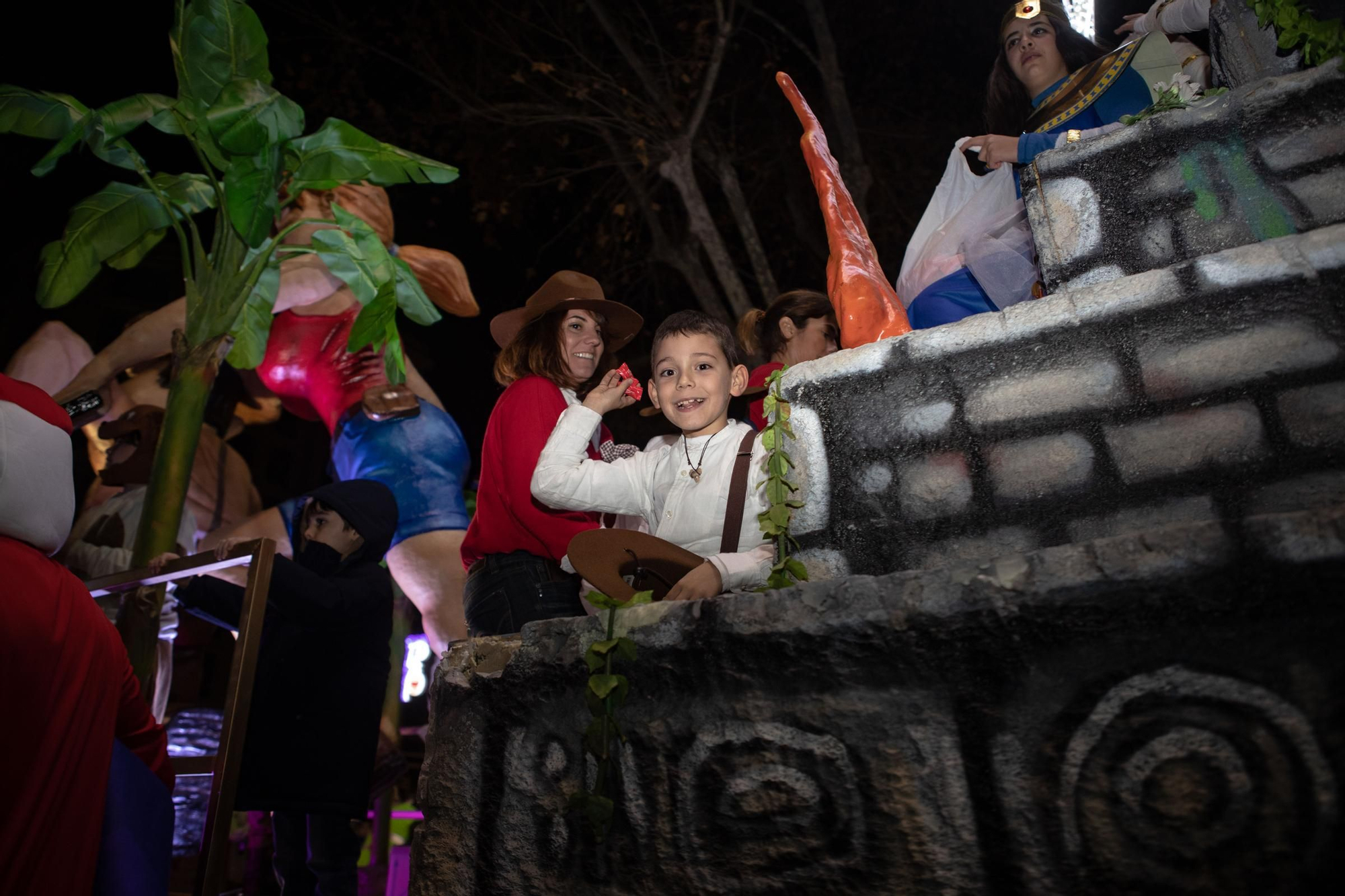 Los Reyes Magos emocionan en Cartagena