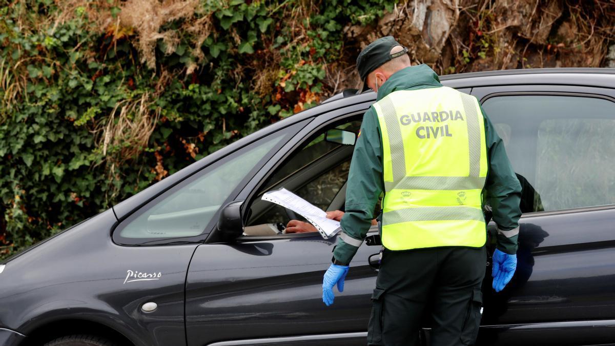 Control Guardia Civil de Tráfico
