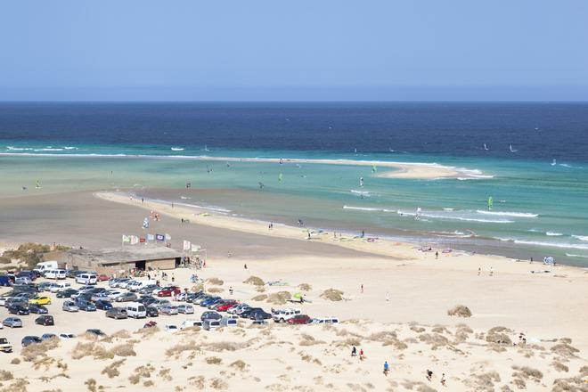 Playa de Sotavento, Fuerteventura.