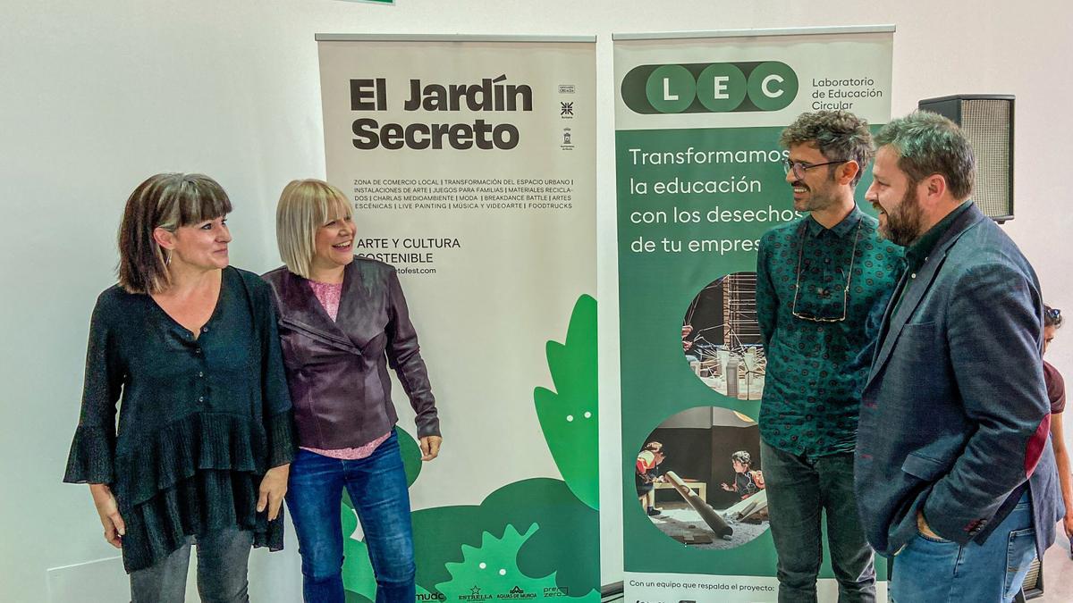Presentación del festival Jardín Secreto de Murcia