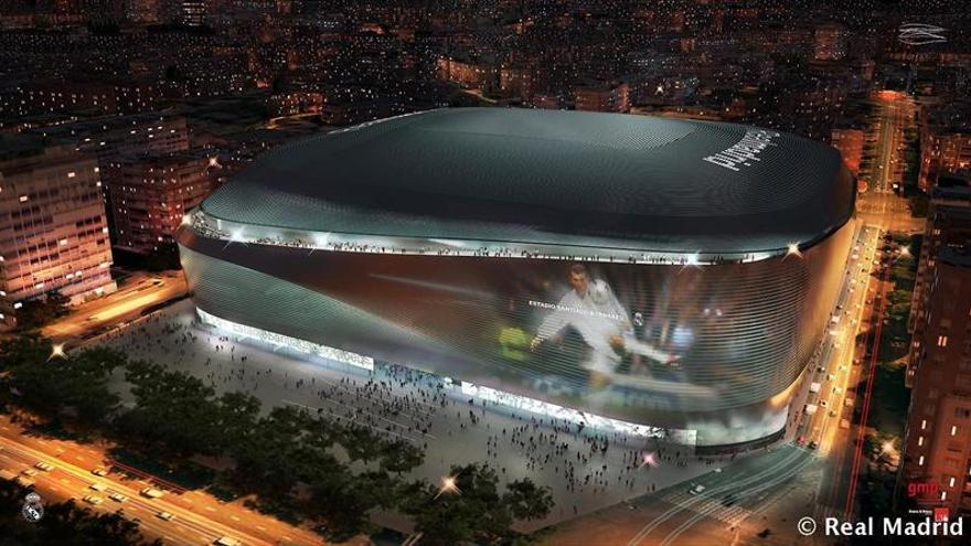 Un Bernabéu bajo techo