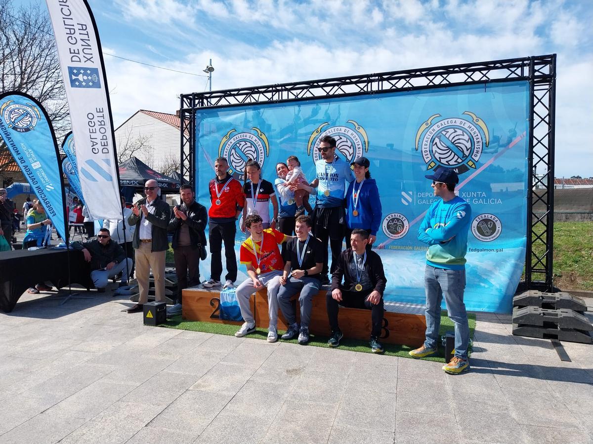 El V Trail do Nocedo (Bueu), con récord de participación
