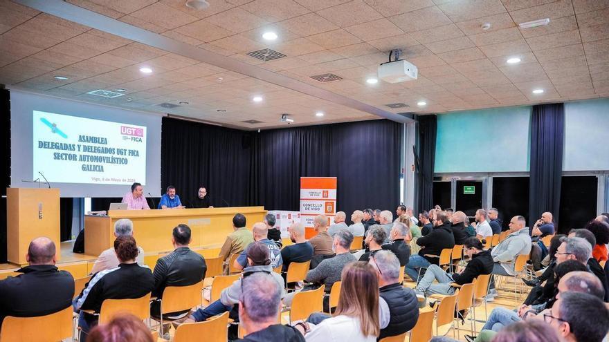 Los delegados del auto de UGT Galicia impulsan una batería de propuestas para una transición «justa y  ordenada» en el sector