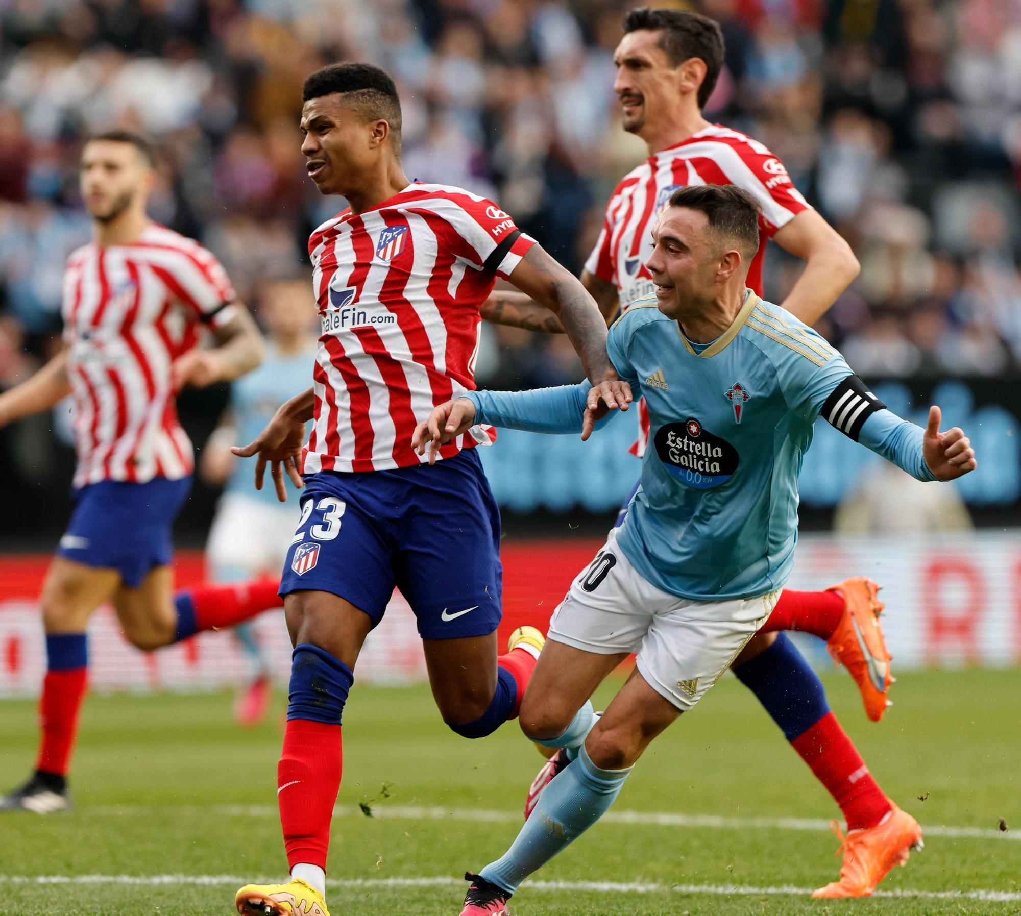 Las mejores imágenes del Celta-Atleti