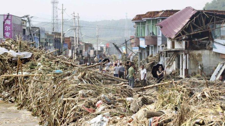 Ascienden a 54 los muertos por las inundaciones en el noreste de China