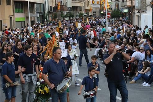 Ofrenda de flores a Sant Pasqual en Vila-real