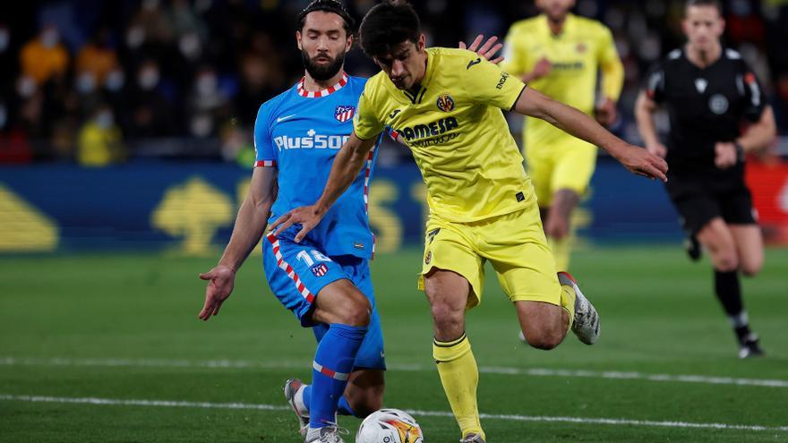 El Atlético empata con el Villarreal en un intenso duelo